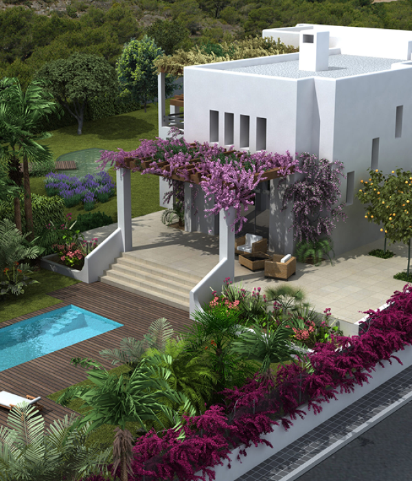 Concept 1 zwembad aanzicht